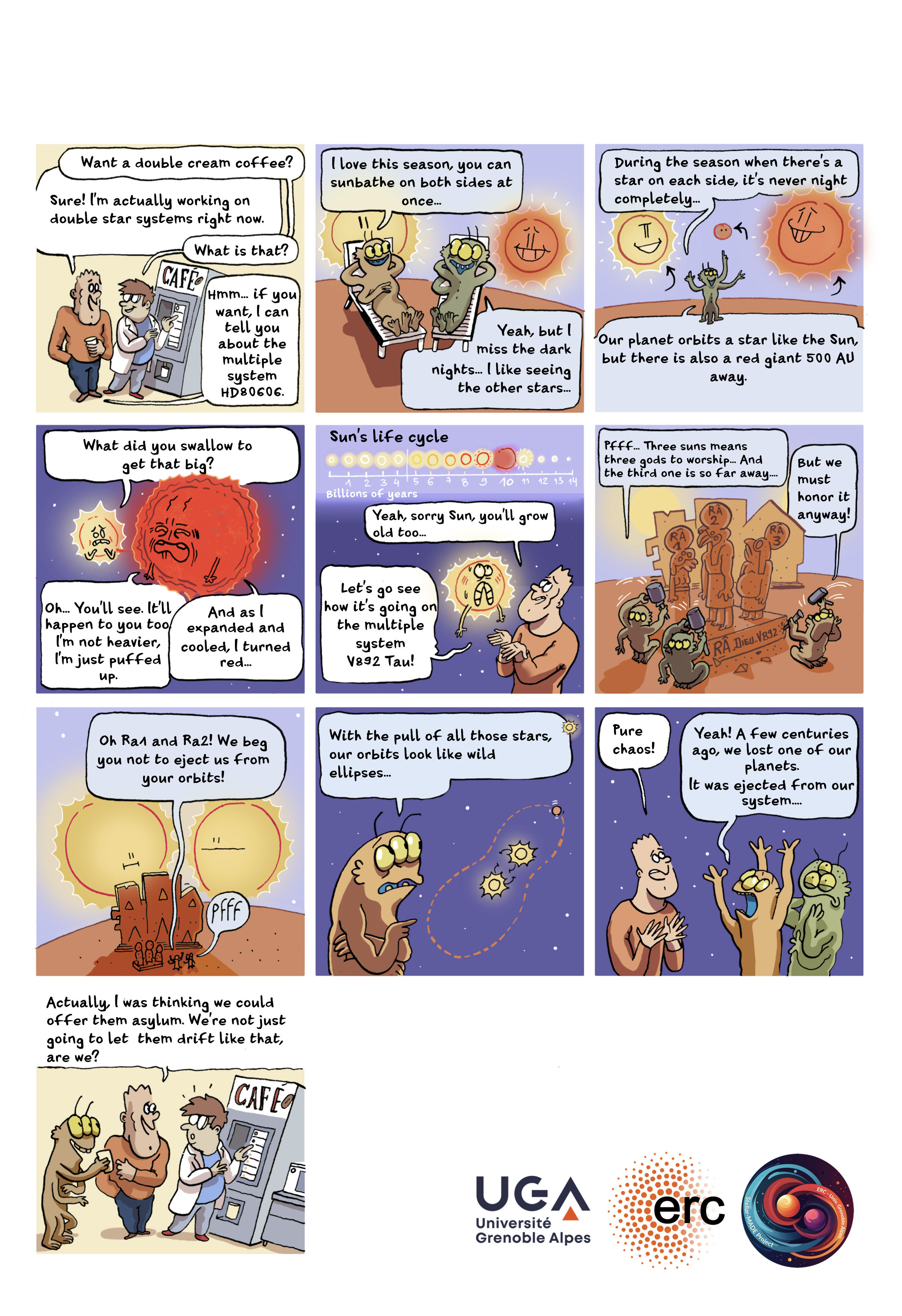 Stellar-MADE comic