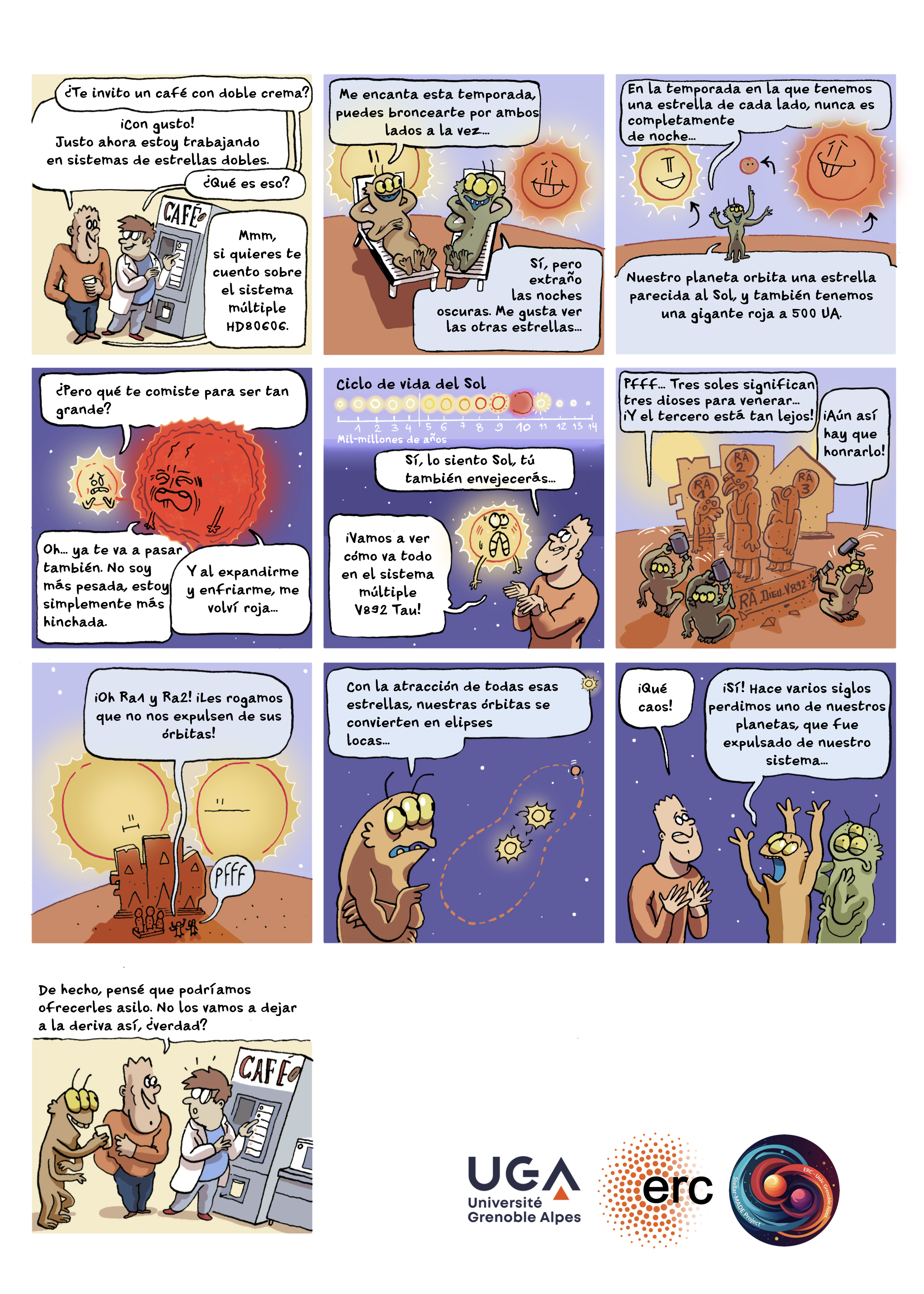 Stellar-MADE comic